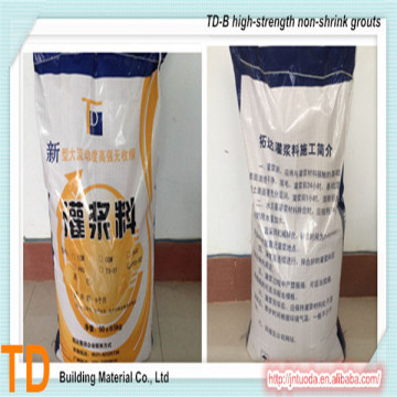 TD - A1 passenger dedicated line rubber bearing installed special grouting material