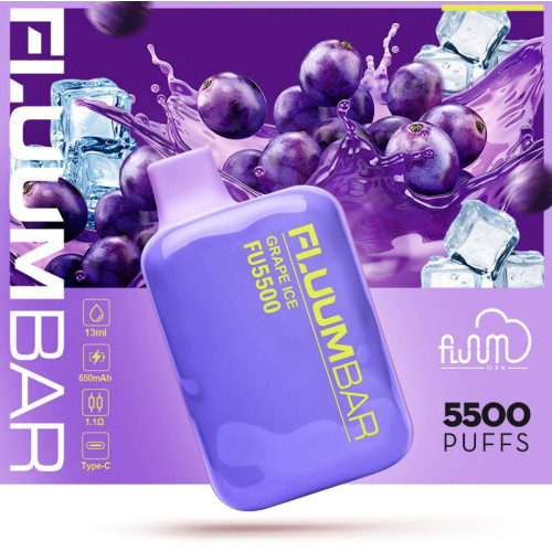 Fluum Bar 5500 Cek Piala Vape Pakaian