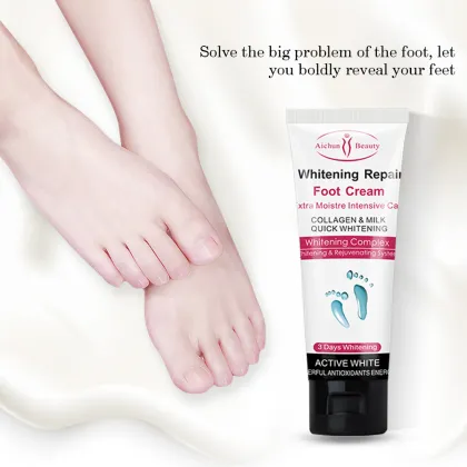 Aichun Beauty Milk Foot Care Cream: Whitening and Repair for Natural Foot Care