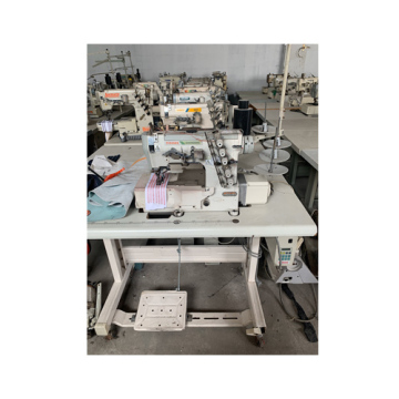 Pegasus W500N Three-Needle Five-Thread Flat Bed Sewing Machine - Cheap Price