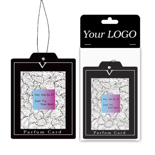 Экологически чистый ароматический аромат бумажной карты в качестве освежителя воздуха