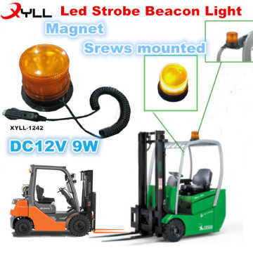 Led beacon rotating light Led forklift light/ led beacon light/Police beacon light ,fire light WARNING LIGHT