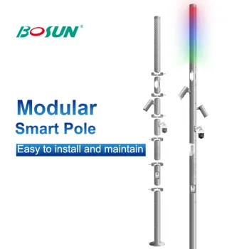 IP67 Outdoor Smart Solar WiFi City Sensor Solutions for Intelligent Street Light Poles