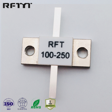 Monte della flangia ad alta potenza 100 ohm 250 W Resistore RF: componente RFTYT RF