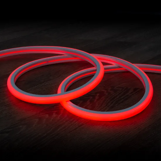 Ultra Bright 12V LED Neon Strip Lights - IP67 Waterproof, 120Leds/M, Flexible Silicone Rope for Indoor/Outdoor Use