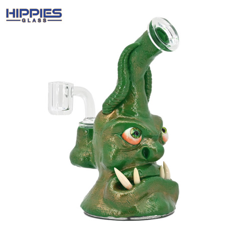 3D Monster Dab Rigs with green demon