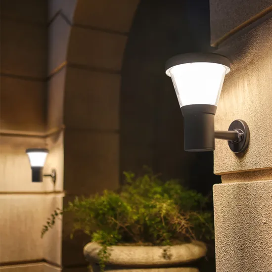 Contemporary Bright Wall-Mounted Lantern for Exterior Landscape Pillars
