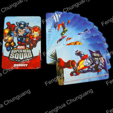 wholesale promotion high quality custom playing cards in paper cards