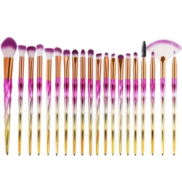 Bling Color Shine Makeup Brushes Cosmetics Brush Set