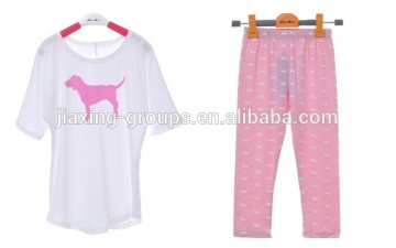 Newest children sleepwear made of cotton, kid's sleepwear,girl's sleepwear,OEM orders are welcome