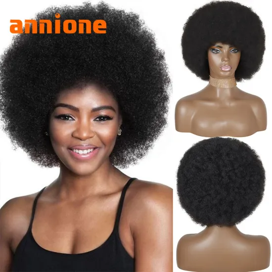 180% density 100 percent human hair wig afro kinky curly virgin brazilian front lace wig for sale
