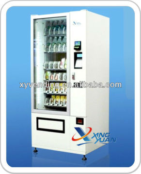 Snack vending machine XY-DLE-6 with 7''LCD