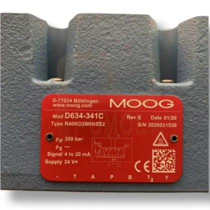 MOOG Servo Valve D634-341C: Specifications, Applications, and Buying Guide
