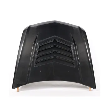 V Style Carbon Fiber Engine Hood for Cadillac CTS 2008-2012