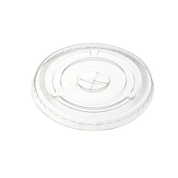 Wholesale PET/PLA Cold Drink Cup Lids for Milk Tea, Coffee, and Juice