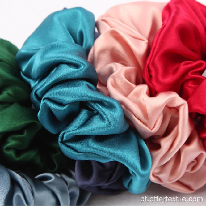 19 MM Multi Color Silk Scrunchies