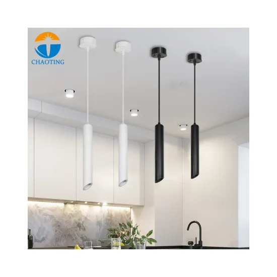 Modern LED Pendant Light Long Tube Lamp for Kitchen Island and Dining Room
