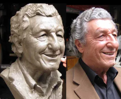 realism resin portrait sculpture,bronze portrait sculpture