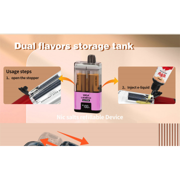 WGA 30000 Disposable Vape 2 in 1 flavor device