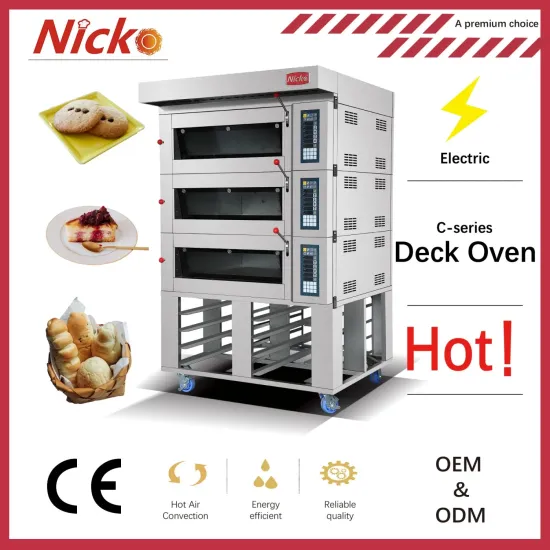 Bakery Equipment /6 Trays Electric Deck Oven / Electric Bread Oven