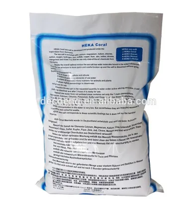 Sea Salt for the Indoor Fish Farming and Aquarium