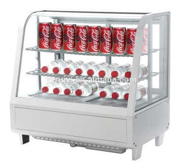 adjustable temperature controller countertop display refrigerator