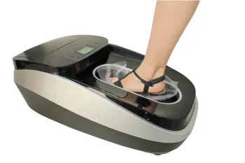Automatic shoes dressing machine