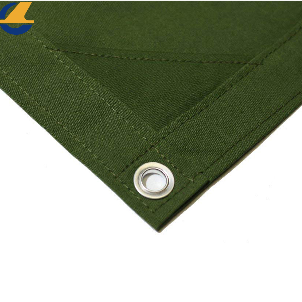 Coated Polyester Canvas Tarps With Eyelets