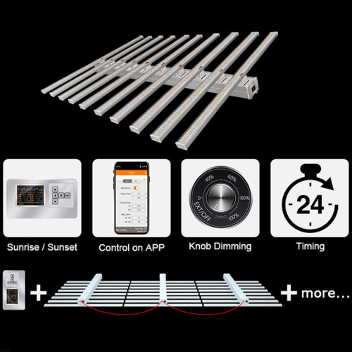 Spectrum COB Led Grow Light With RJ12 Dimmer