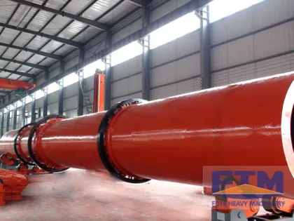 Palm kernel shell dryer