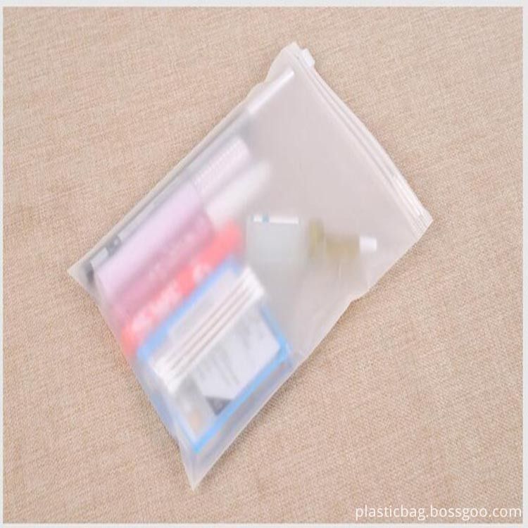 Matte-Clear-Plastic-Storage-Bag-Zipper-Seal-Travel-Bags-Zip-Lock-Valve-Slide-Seal-Packing-Pouch