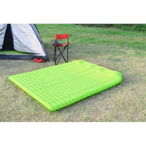 China Outdoor Car Camping Double Inflatable Sleeping Pad Supplier