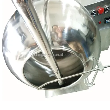 Peanut and Cashew Nuts Chocolate Coating Machine