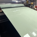 high gloss Gray Green PET Decorative Film for Furniture Panel Factory