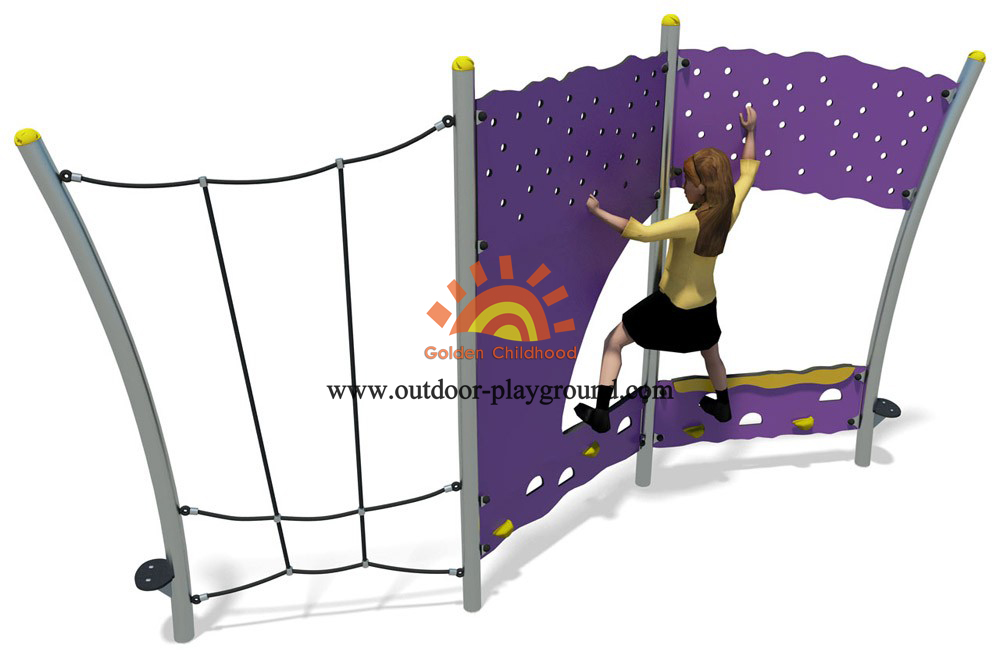 steel panel climber for kids