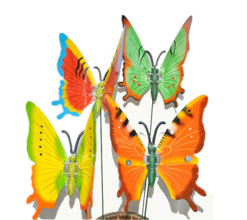 8" Hot Sale Butterfly Garden Plant Stakes