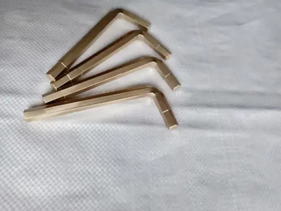 spark free wrench hex key aluminum bronze 17mm