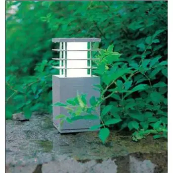 Aluminium body with frost glass IP44 Garden Light