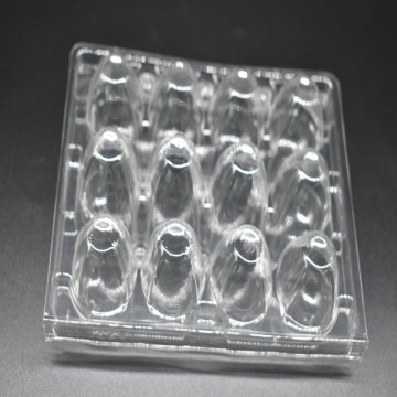 High Quality Clear Plastic Quail Egg Tray 12 Holes