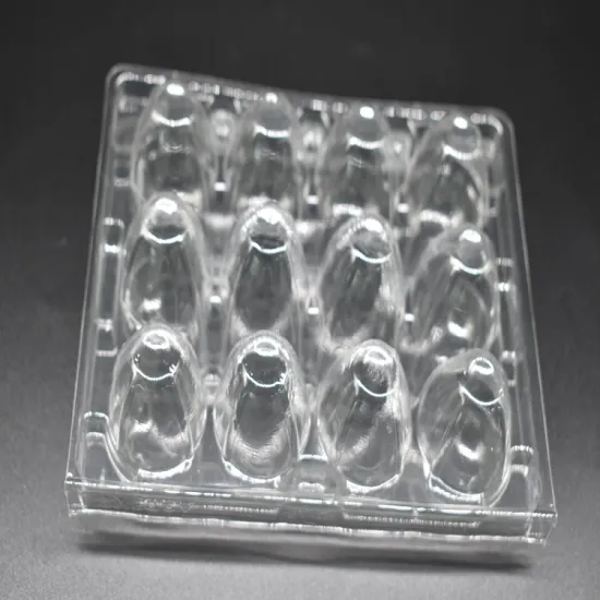 High Quality Clear Plastic Quail Egg Tray 12 Holes