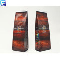 Folie geröstete Kaffeebohnen, die Taschen mit Ventil verpacken