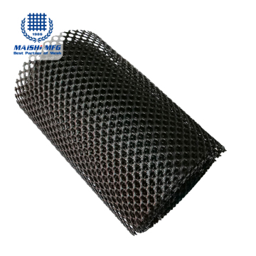 Black Plastic Gutter Guard HDPE Mesh