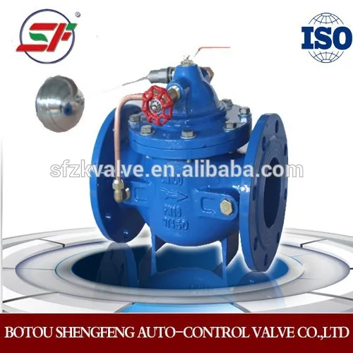100X remote control float ball valve for control water level