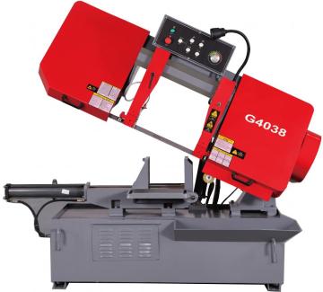 Metalworking band sawing machine