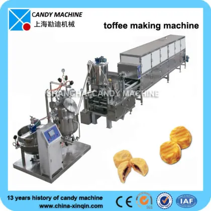 High efficiency caramel toffee candy machine 4 row