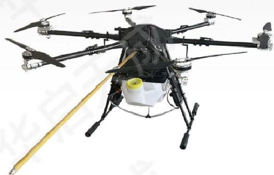 Unmanned aerial vehicle for embankment inspection and risk