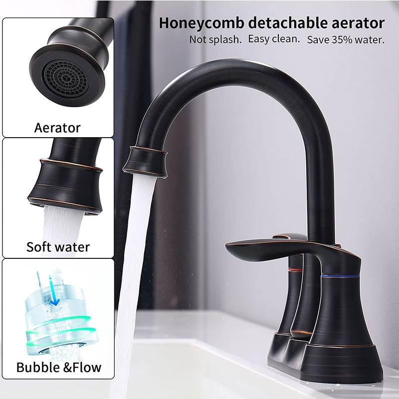 Oil Rubbed Bronze Bathroom Faucet Black Sink Faucet