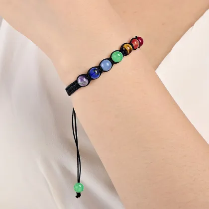 Adjustable genuine chakra bracelets wholesale