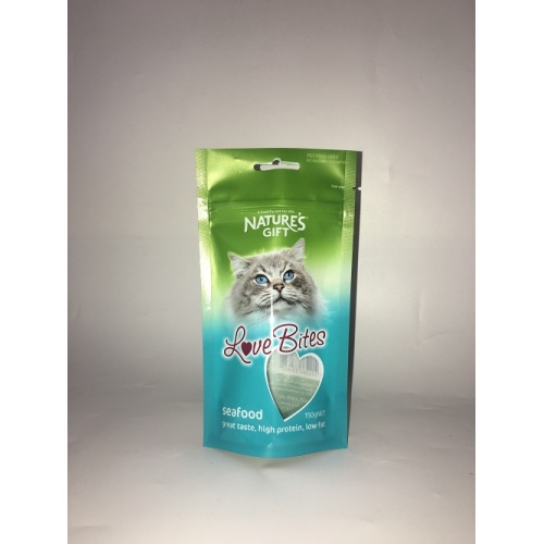Saco de embalagem de alimentos para gatos domésticos