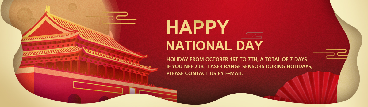 JRT laser measuring device 2022 National Day Holidays Notification